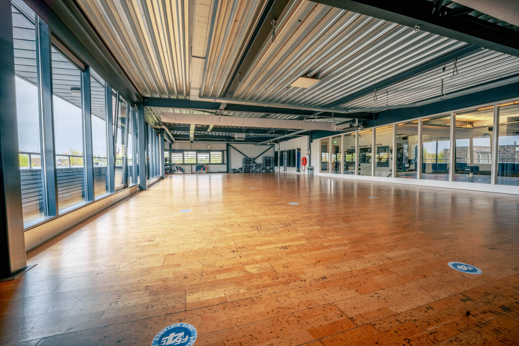 Lege sportzaal Fysiotherapie Osdorp