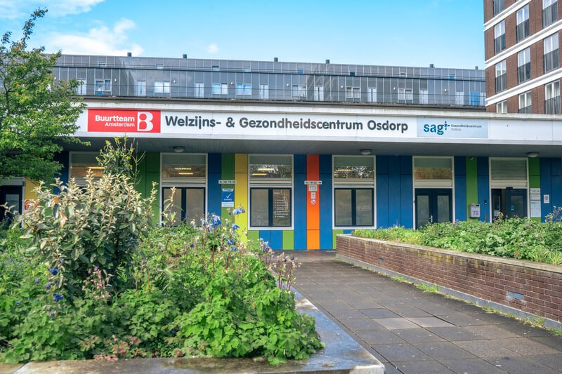 Voorkant Gezondheidscentrum Osdorp